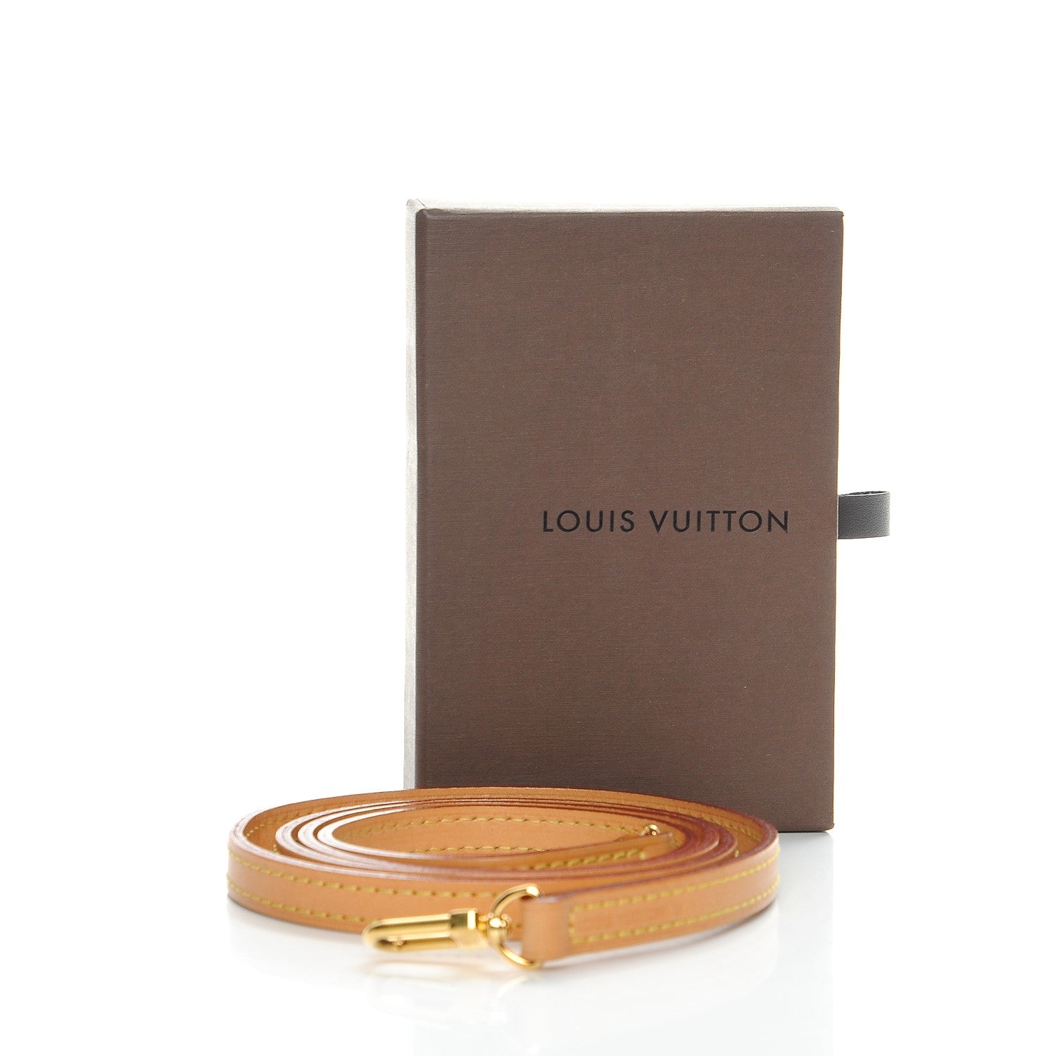 Louis Vuitton Vachetta 12mm Long Shoulder Strap VVN 5 of 5