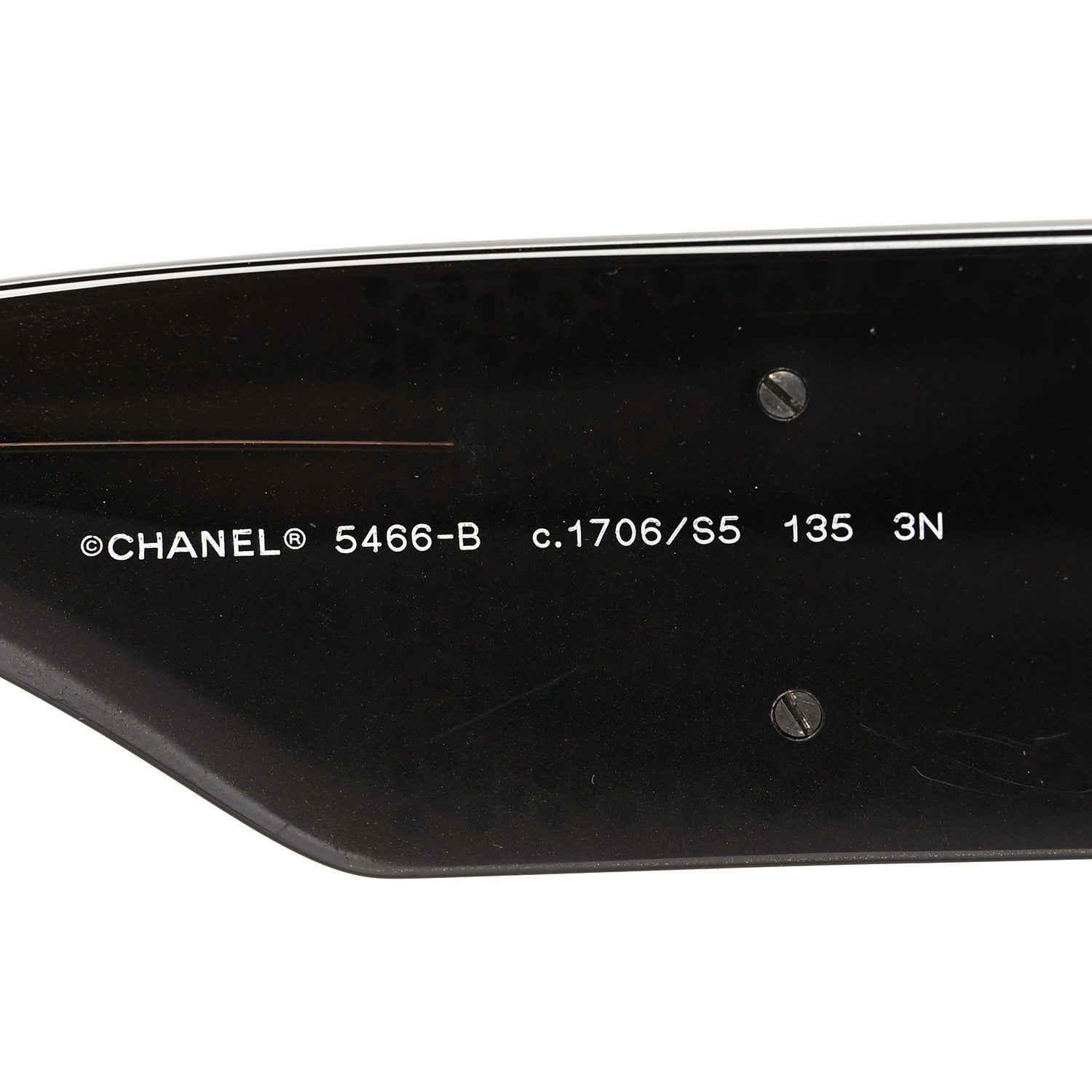 Chanel Acetate Crystal CC Shield 5466-B Sunglasses Brown 5 of 8