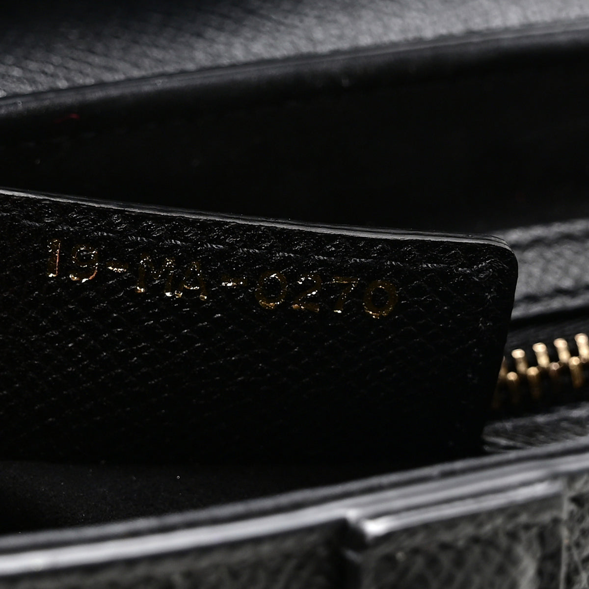 Christian Dior Grained Calfskin Saddle Bag Black 7 of 10