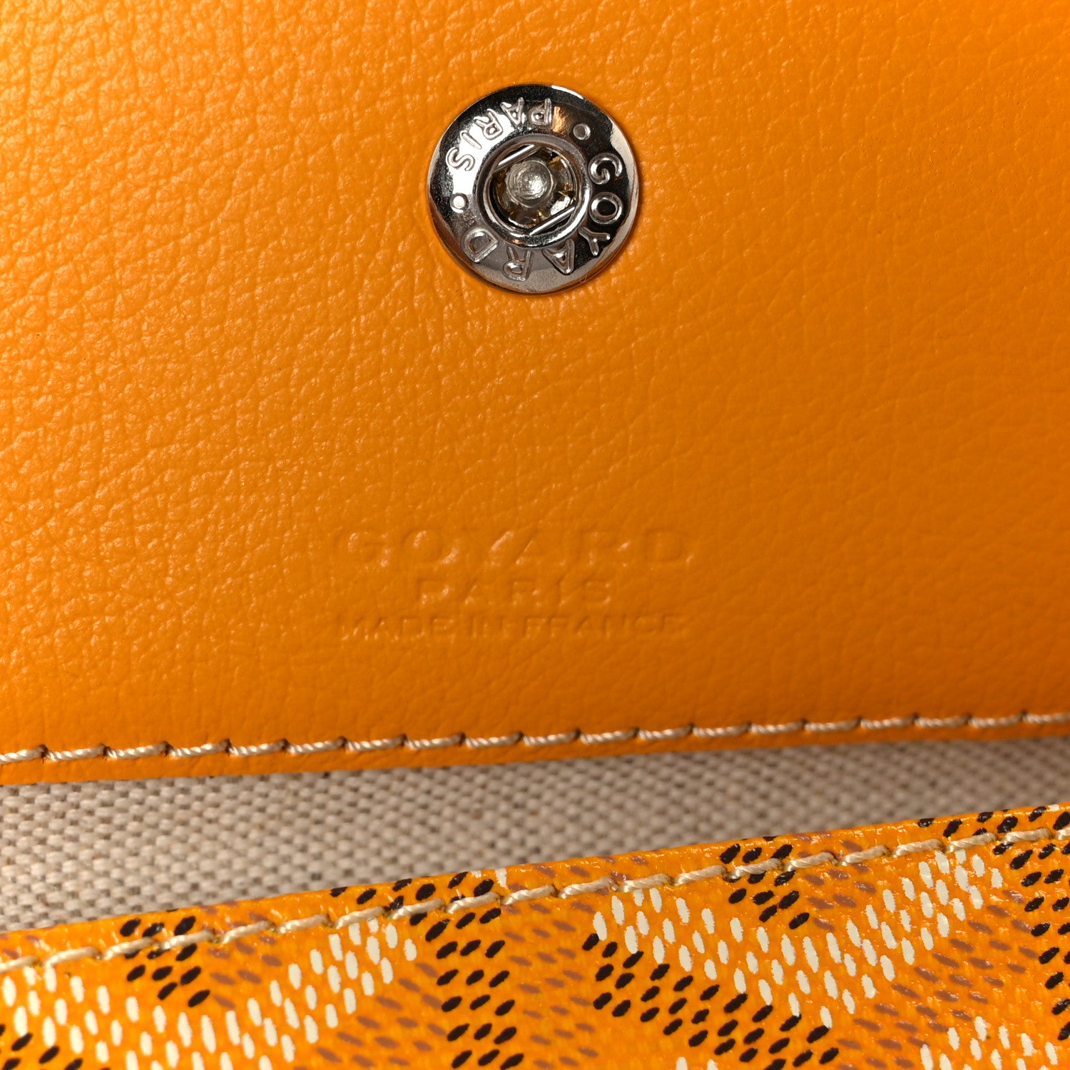 Goyard Goyardine Saint Louis PM Yellow 8 of 13