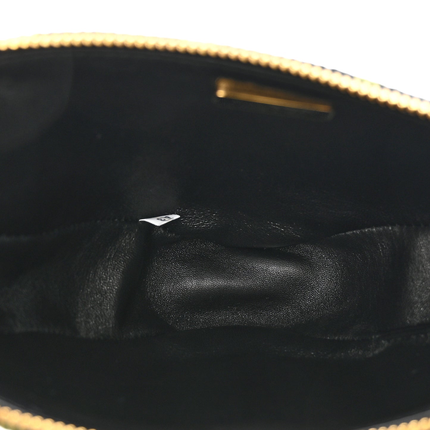 Jacquard Triangolo Symbole Embroidered Mini Triangle Bag Black Edera