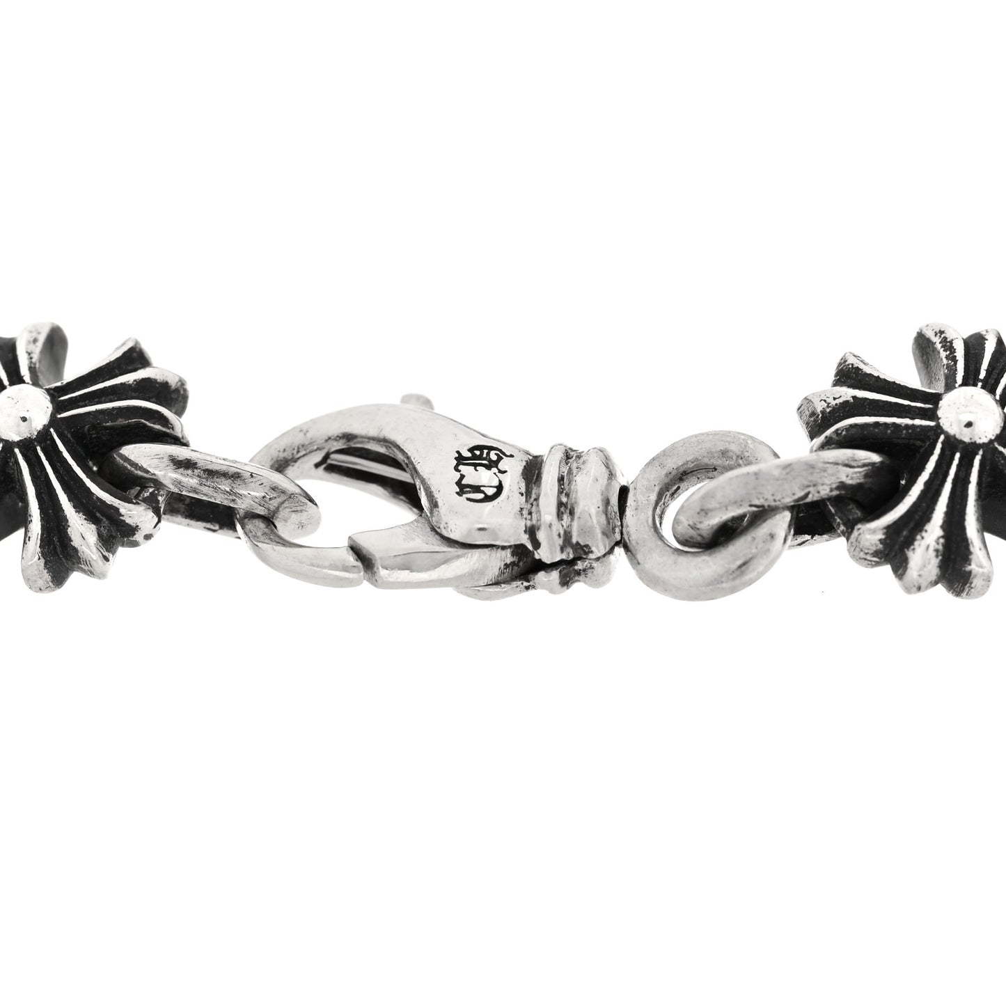 Sterling Silver Maltese Cross Bracelet