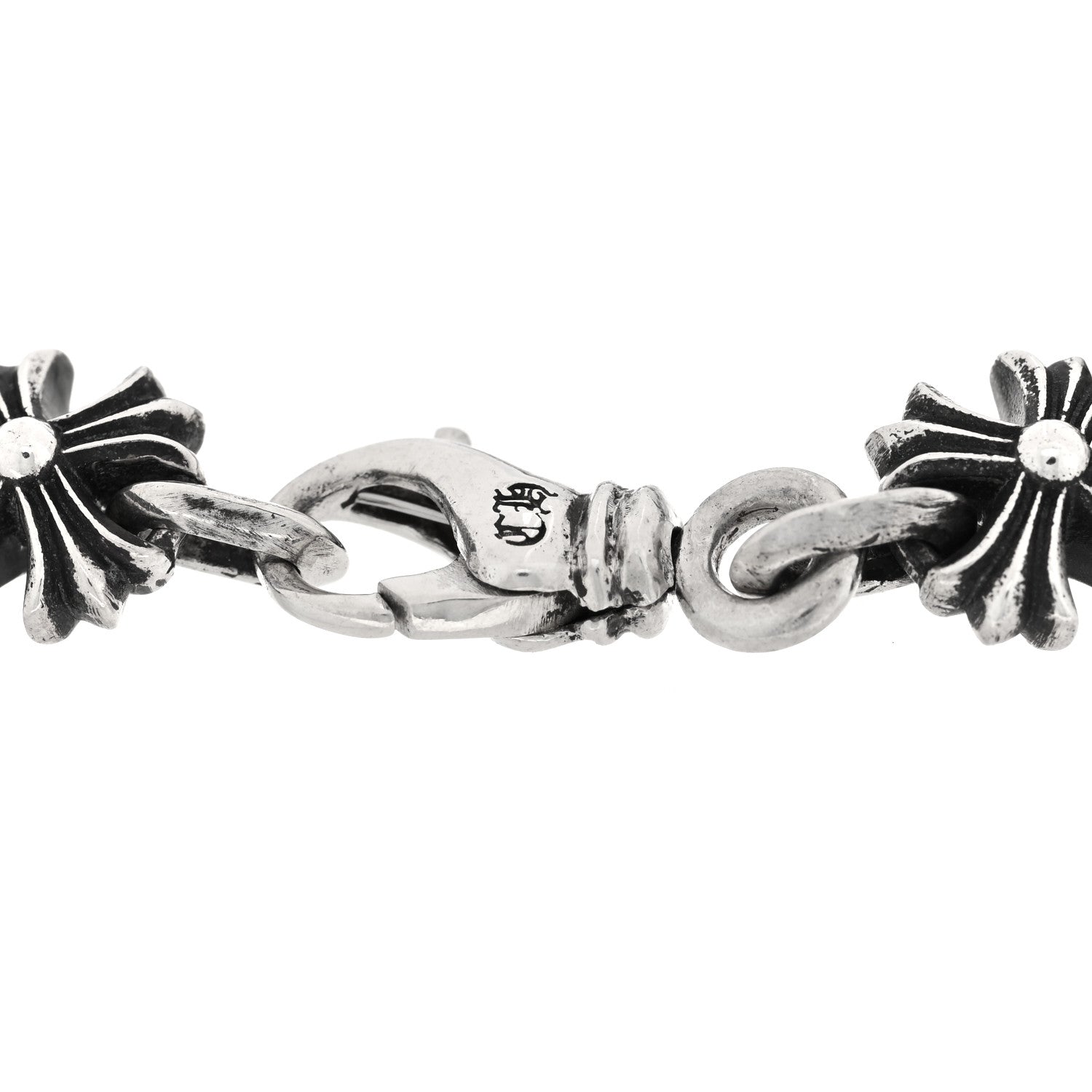 Chrome Hearts Sterling Silver Maltese Cross Bracelet 3 of 3