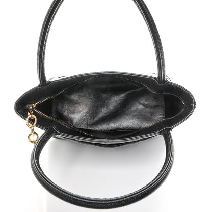 Chanel Caviar Quilted Medallion Tote Black 5 of 7