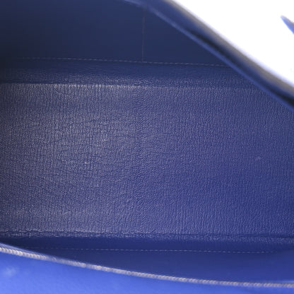 Hermes Togo Kelly Retourne 28 Bleu Electrique 5 of 11