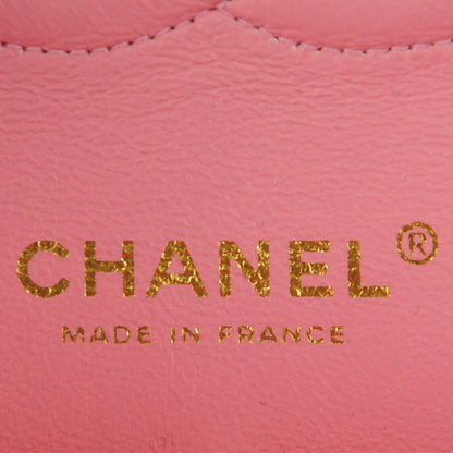 Chanel Caviar Quilted Medium Double Flap Pink 7 of 8