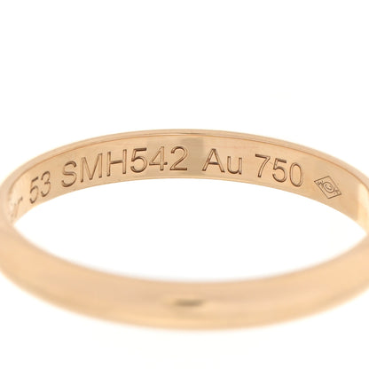 Cartier 18K Yellow Gold 2.5mm 1895 Wedding Band Ring 53 6.25 4 of 4