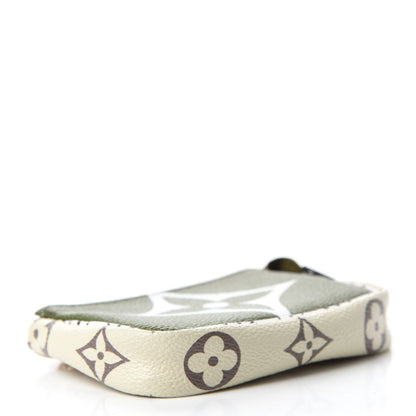 Louis Vuitton Monogram Giant Micro Pochette Accessories Kaki White 4 of 7