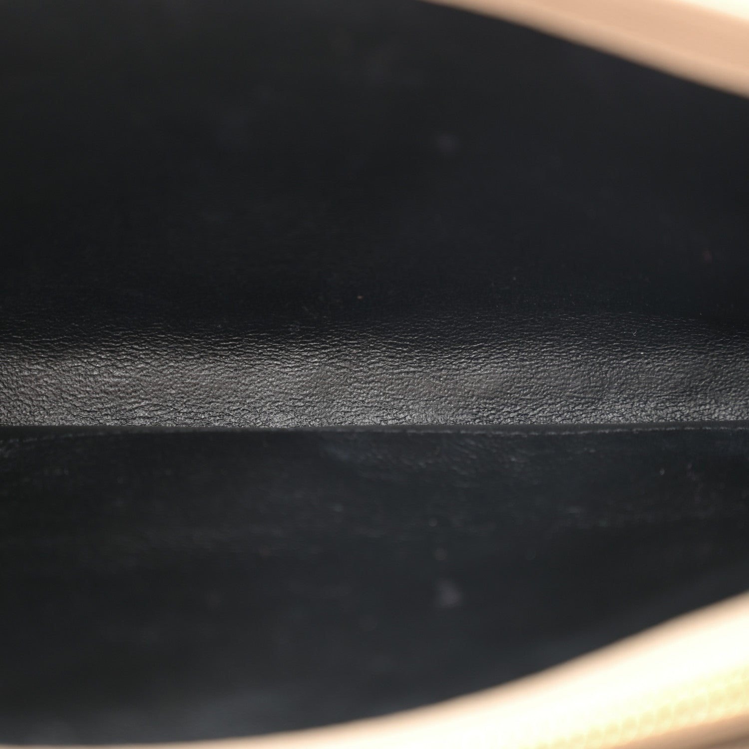 Saint Laurent Grain De Poudre Mixed Matelasse Triquilt Monogram Chain Wallet Dark Beige 4 of 9