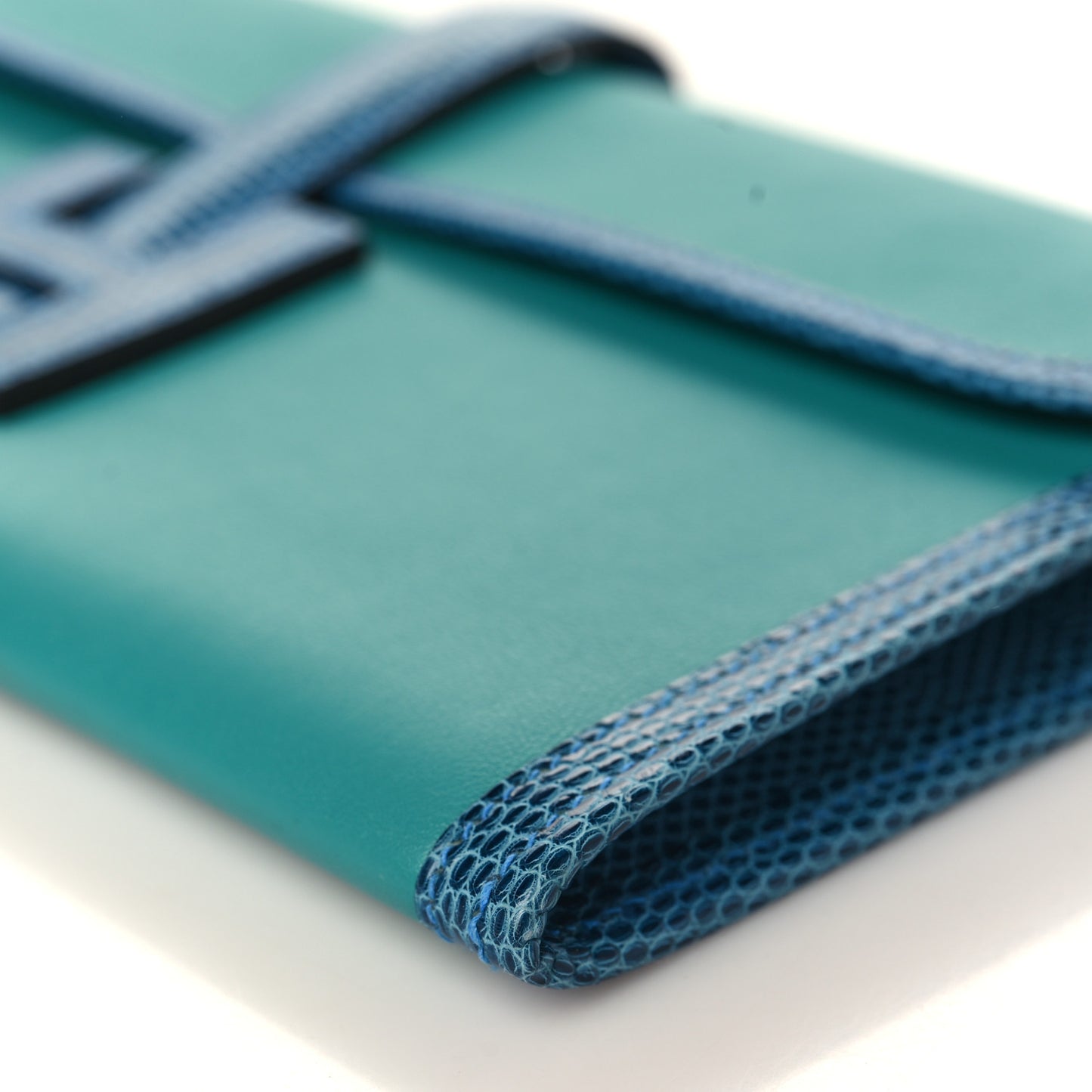 Swift Lizard Jige Elan Touch 29 Clutch Bleu Paon Mykonos