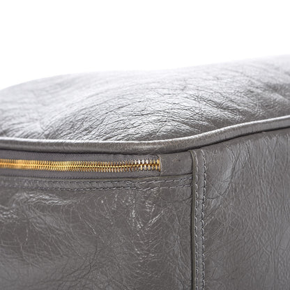 Balenciaga Agneau Medium Blanket Square Tote Grey 12 of 16