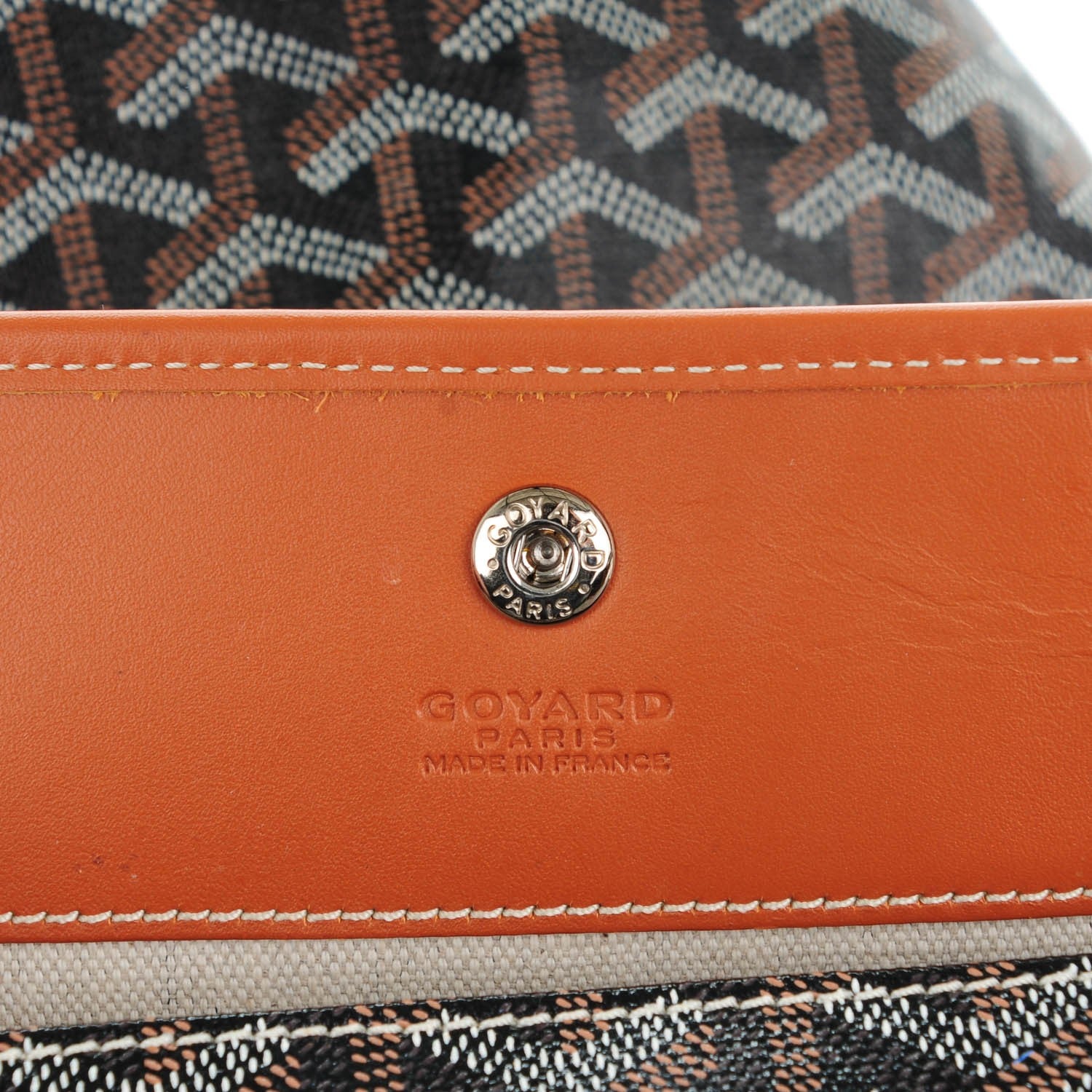 Goyard Goyardine Saint Louis PM Black Gold 8 of 9