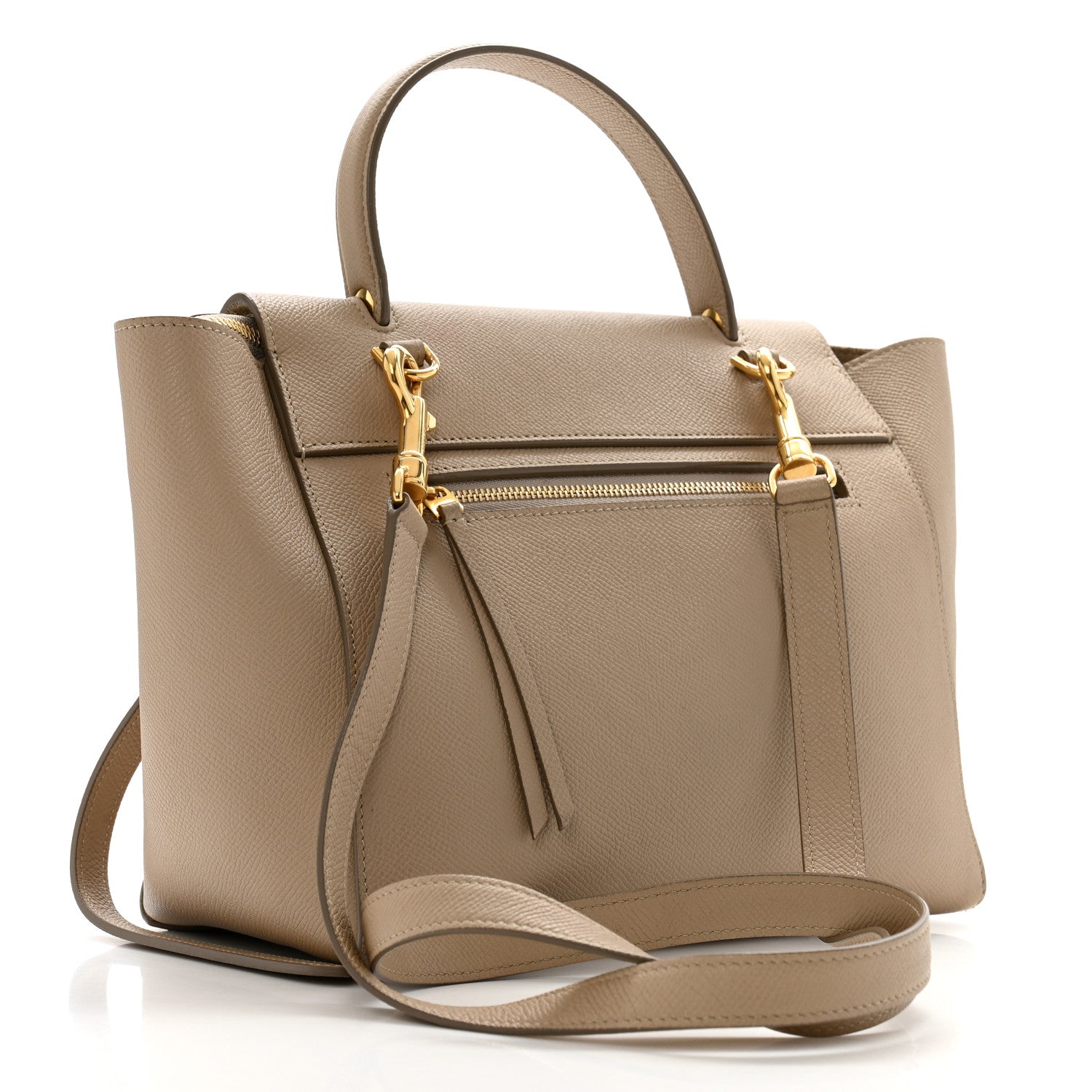 Celine Baby Grained Calfskin Micro Belt Bag Light Taupe 3 of 15