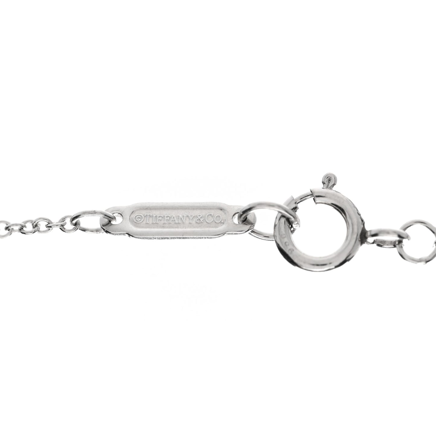 Platinum Diamond Bezel Set Cross Pendant Necklace