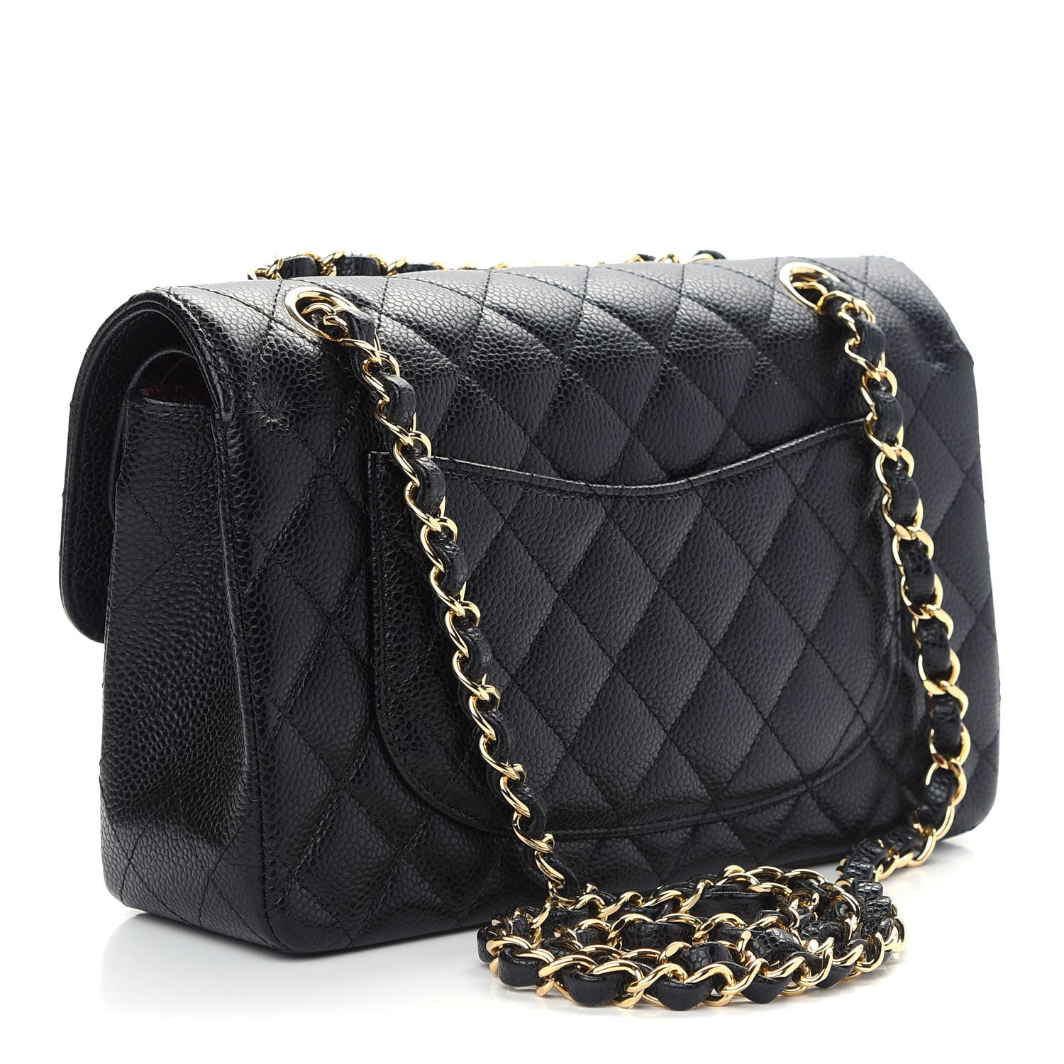 Chanel Caviar Quilted Small Double Flap Black 3 of 10
