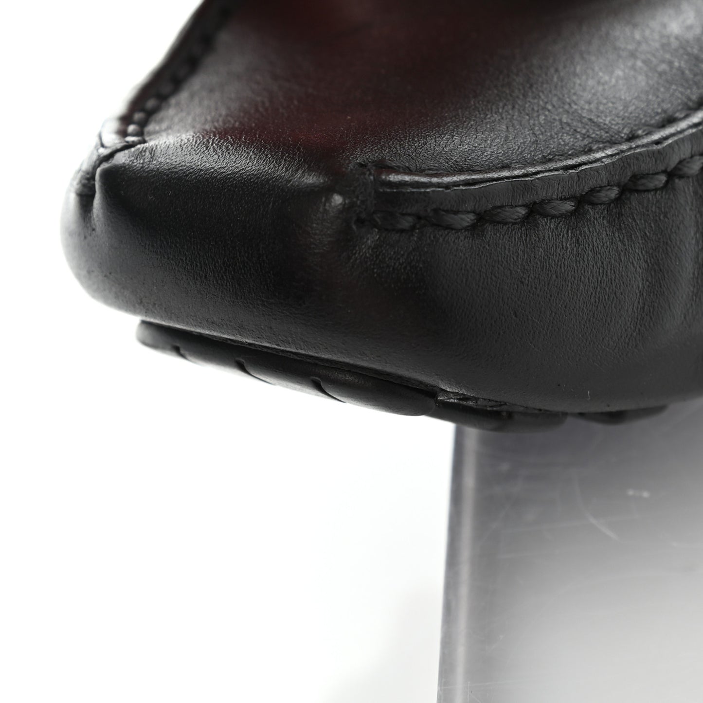 Calfskin Lombok Mocassin Loafers 36 Black