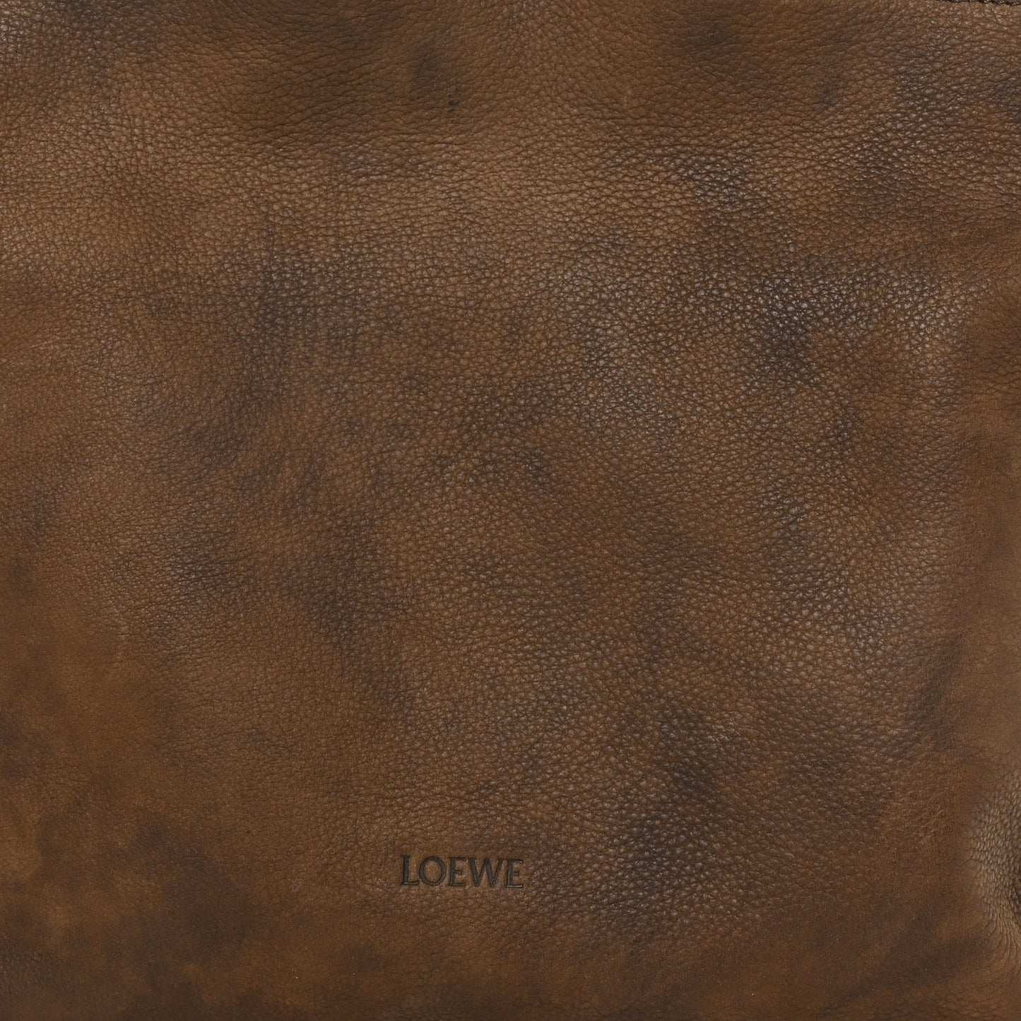 Grained Nubuck Medium Flamenco Knot Bag Tundra
