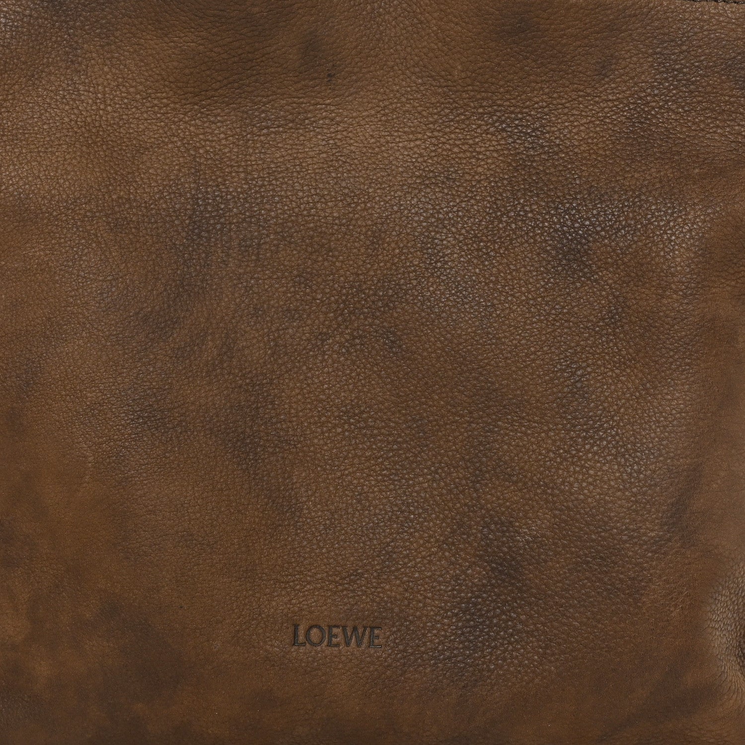 Loewe Grained Nubuck Medium Flamenco Knot Bag Tundra 7 of 10
