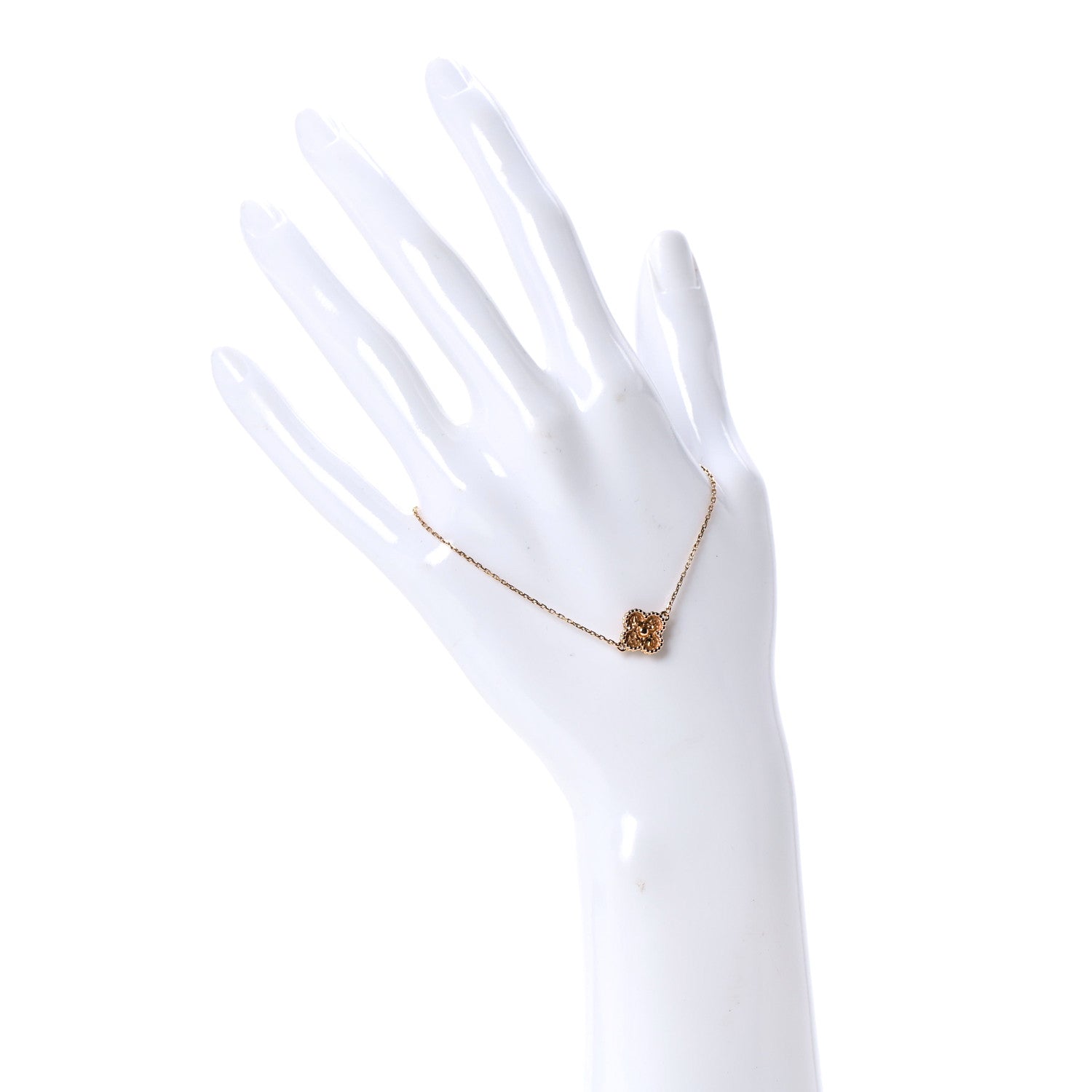 Van Cleef & Arpels 18K Rose Gold Sweet Alhambra Bracelet 2 of 5