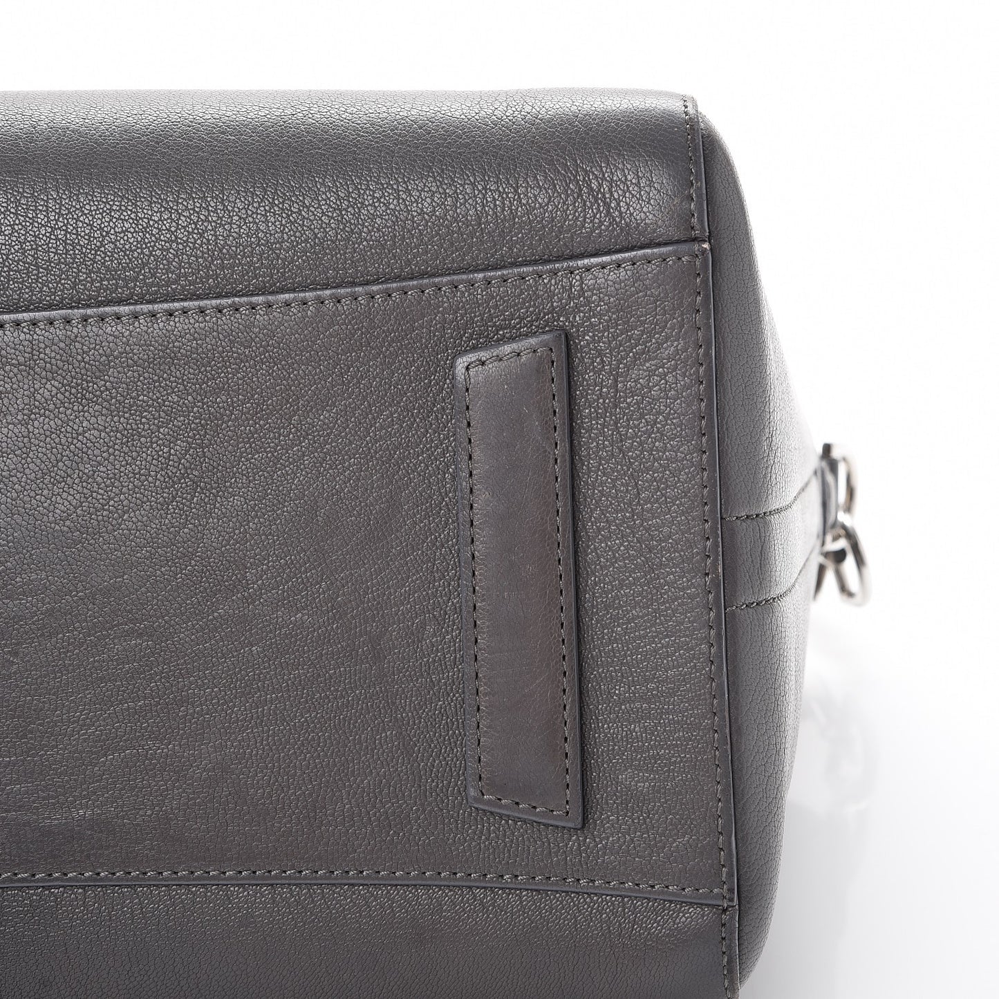 Sugar Goatskin Medium Antigona Dark Grey