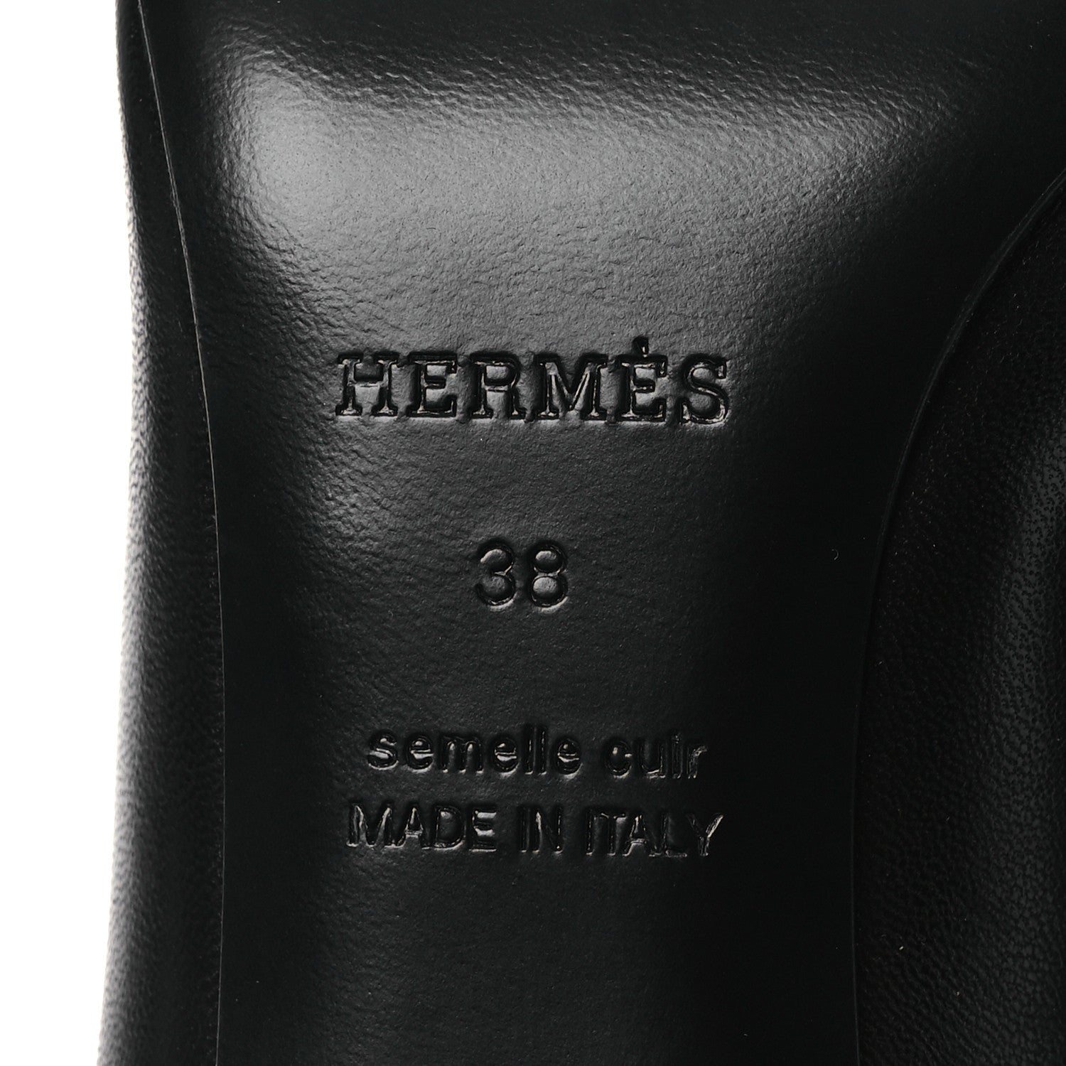 Hermes Nappa Majeste 60 Pumps 38 Black 8 of 13