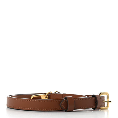 Louis Vuitton Calfskin V Tote BB Shoulder Strap Caramel 2 of 5