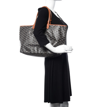 Goyard Goyardine Saint Louis PM Black Gold 2 of 8