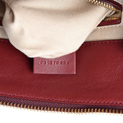 Chloe Calfskin Suede Medium Roy Bag Plum Purple 5 of 11