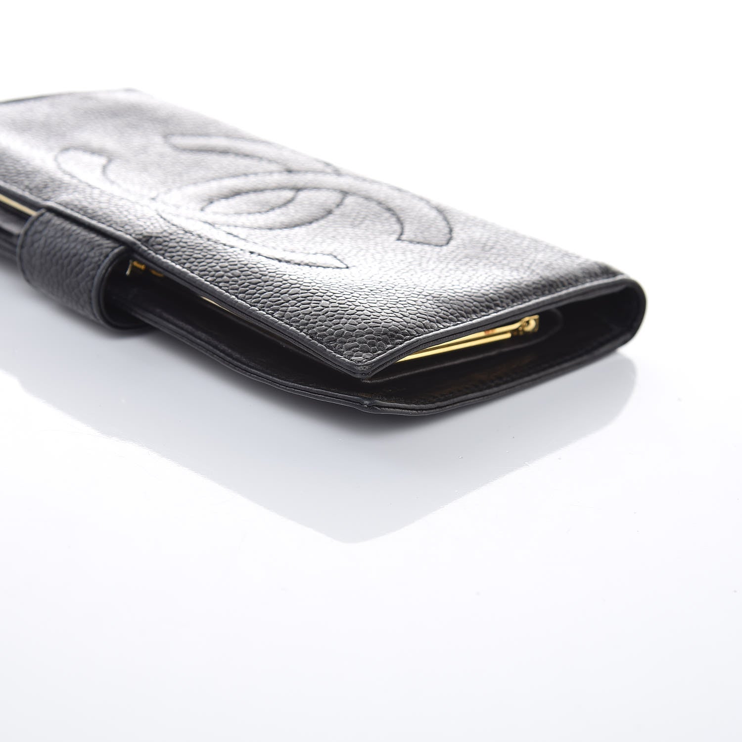 Chanel Caviar Timeless CC French Wallet Black 13 of 18