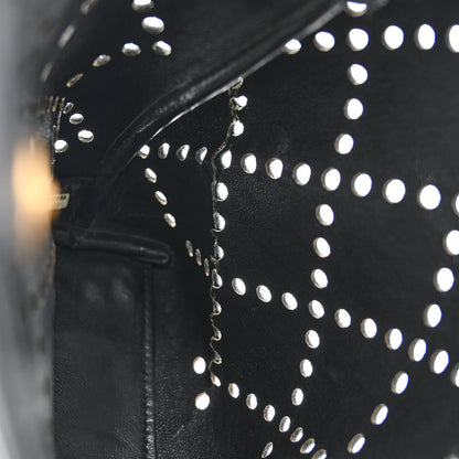 Chanel Patent Perforated Bekko Chain Tote Black 12 of 12