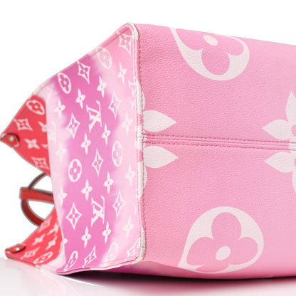 Louis Vuitton Monogram Escale Onthego GM Rouge 10 of 13