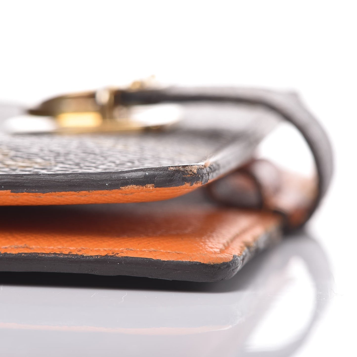 Monogram Koala Small Ring Agenda Cover Orange