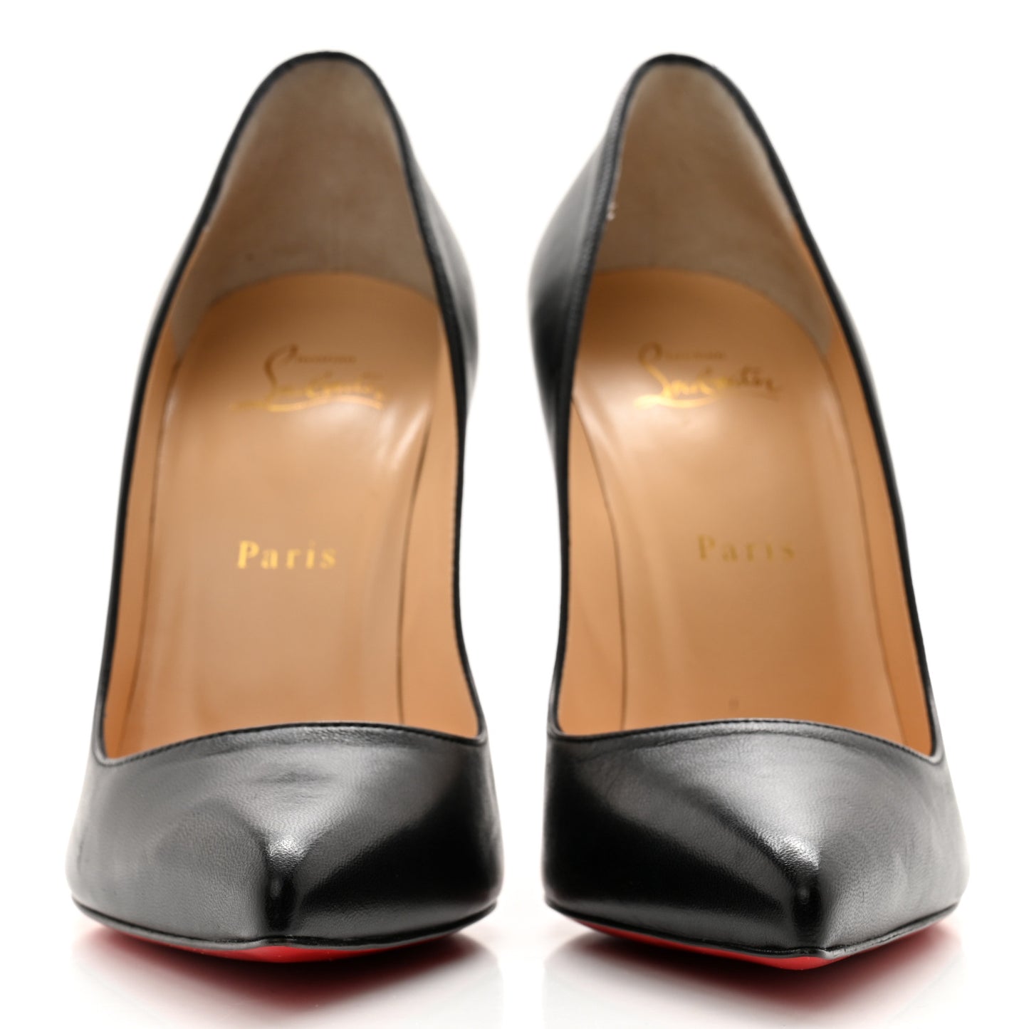 Shiny Nappa Pigalle Follies 100 Pumps 39.5 Black