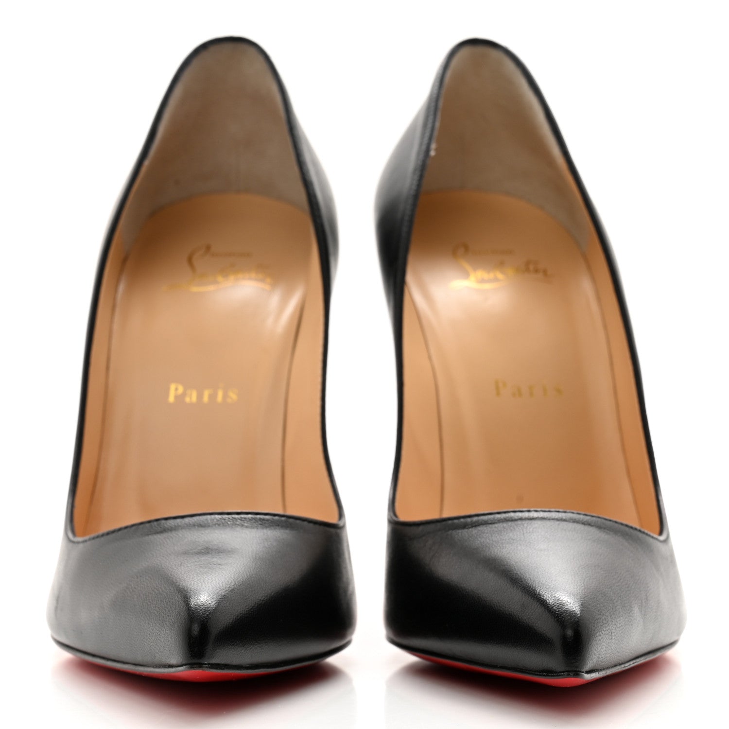 Christian Louboutin Shiny Nappa Pigalle Follies 100 Pumps 39.5 Black 2 of 11