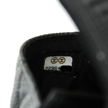 Chanel Caviar Quilted Boy Flap Card Holder Black 8 of 8