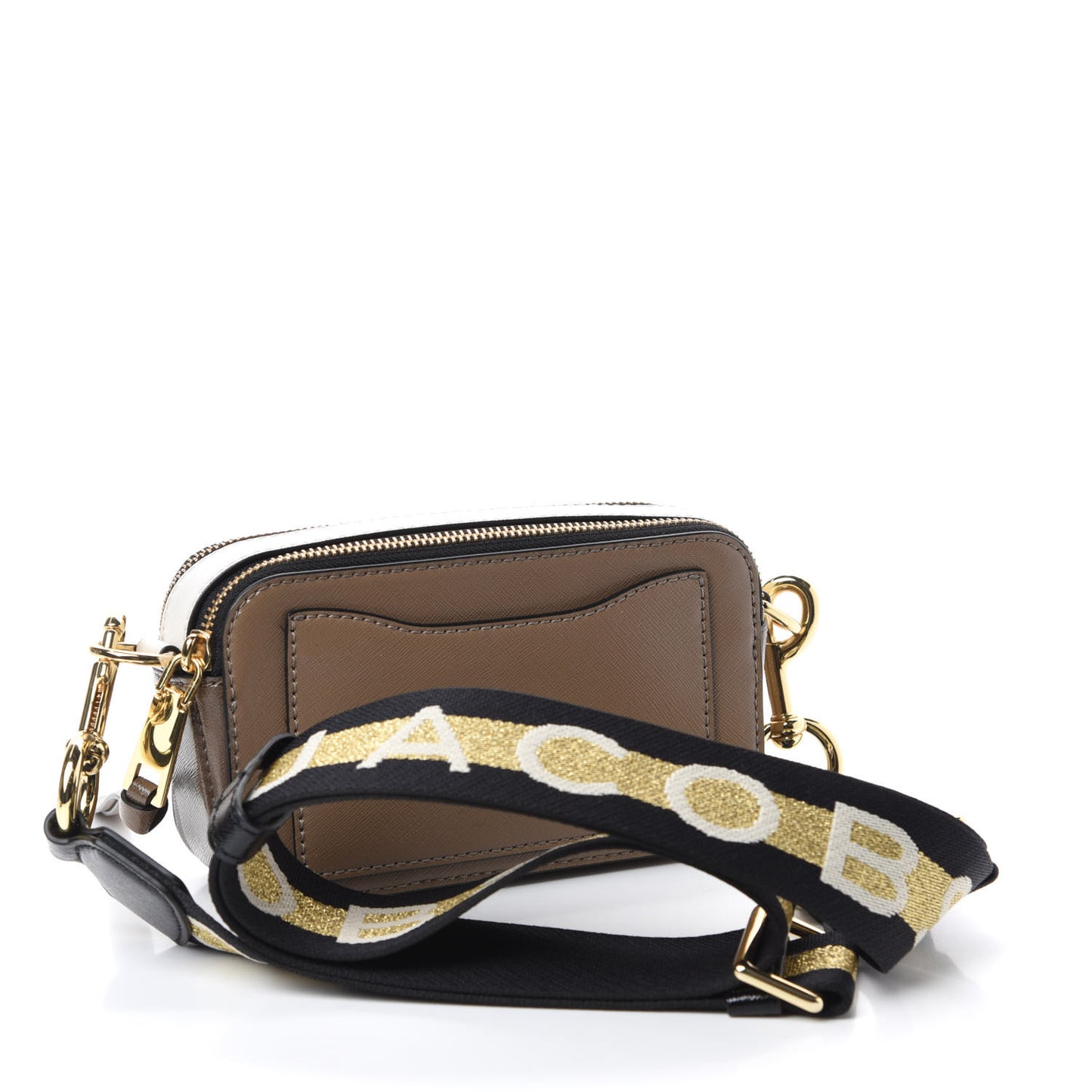 Saffiano Small Snapshot Camera Bag Sandcastle