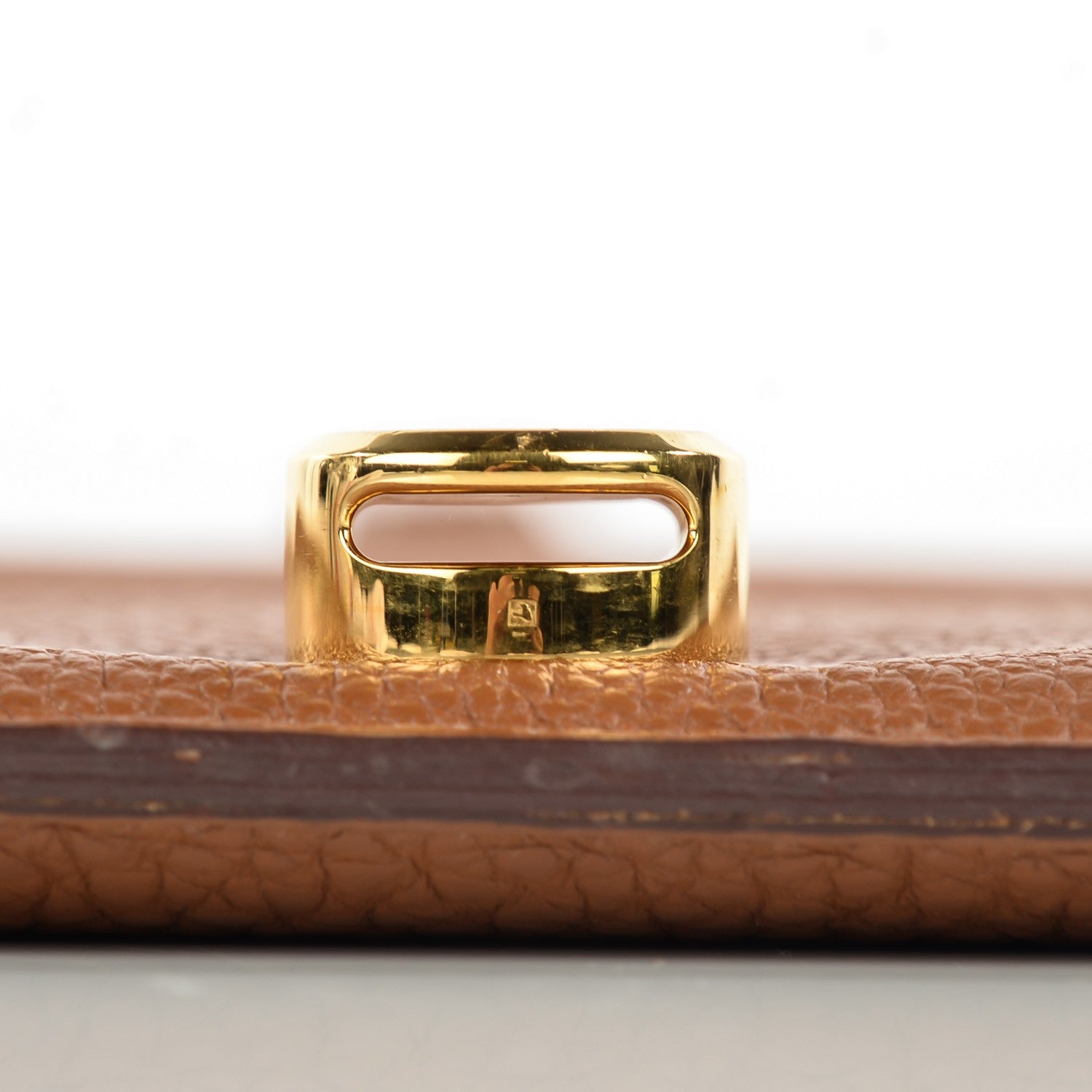 Hermes Togo Dogon Combined Wallet Gold 10 of 11