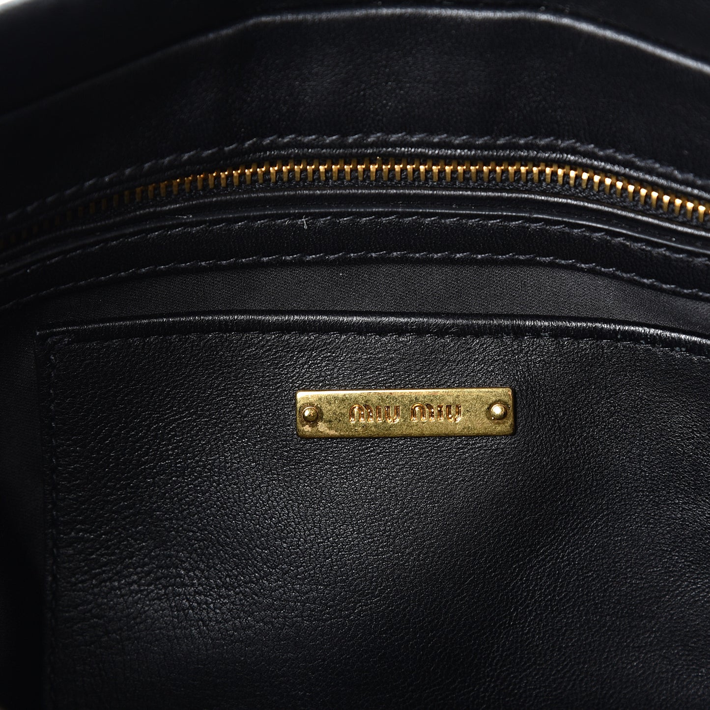 Nappa Matelasse Crossbody Clutch Black