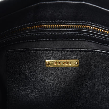 Miu Miu Nappa Matelasse Crossbody Clutch Black 5 of 8