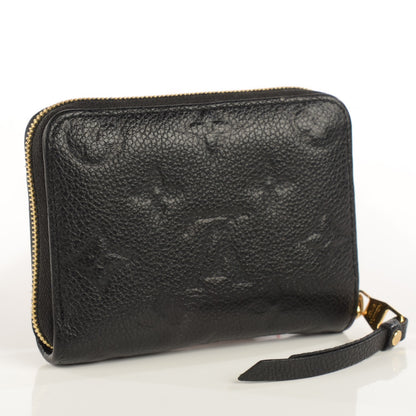 Louis Vuitton Empreinte Zippy Coin Purse Black 3 of 8