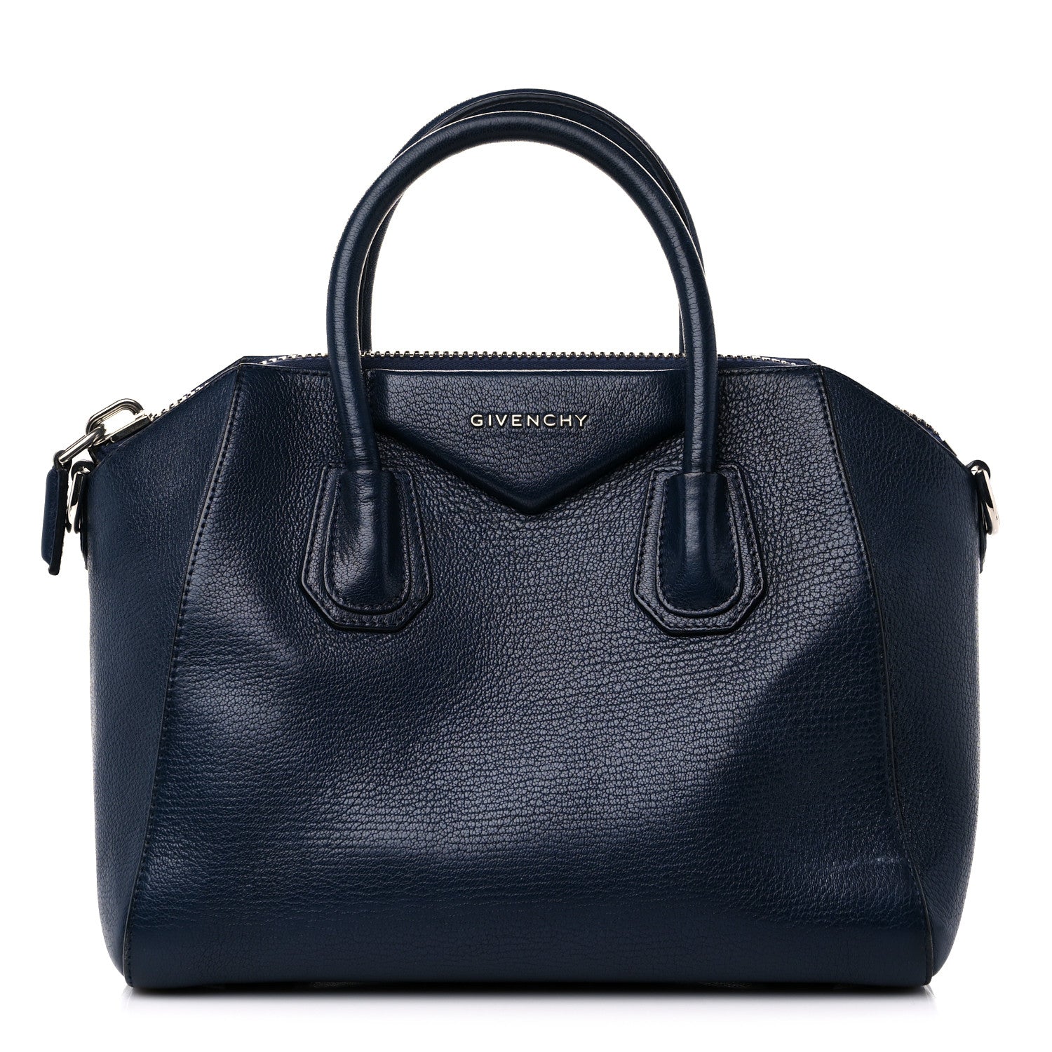 Givenchy Sugar Goatskin Small Antigona Navy 1 of 16