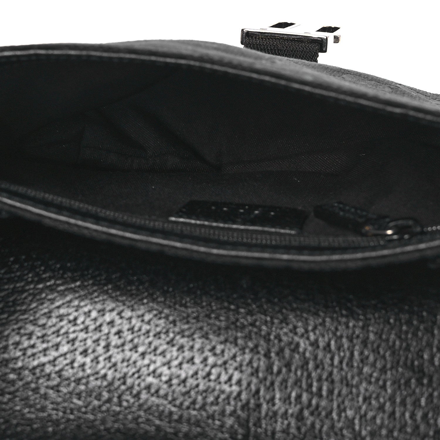 Gucci GG Monogram Web Buckle Belt Bag Black 5 of 11