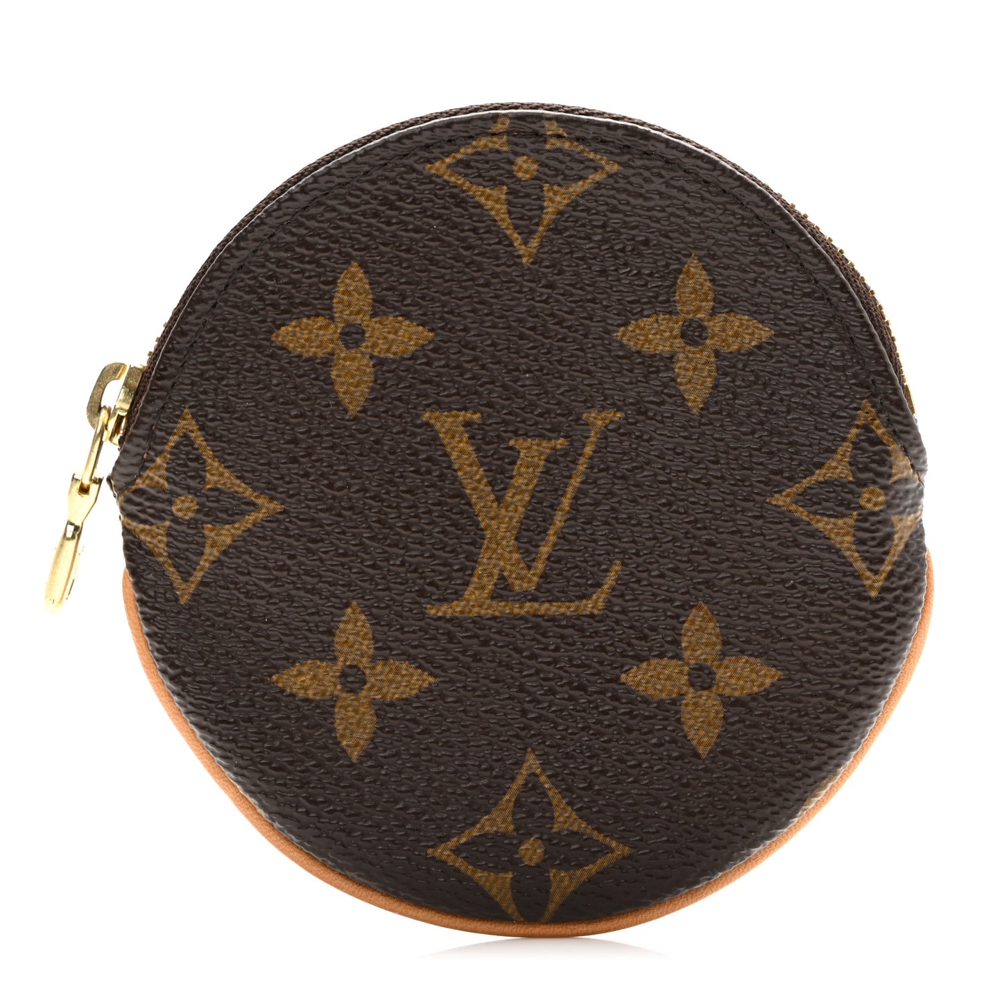 Monogram Round Coin Purse