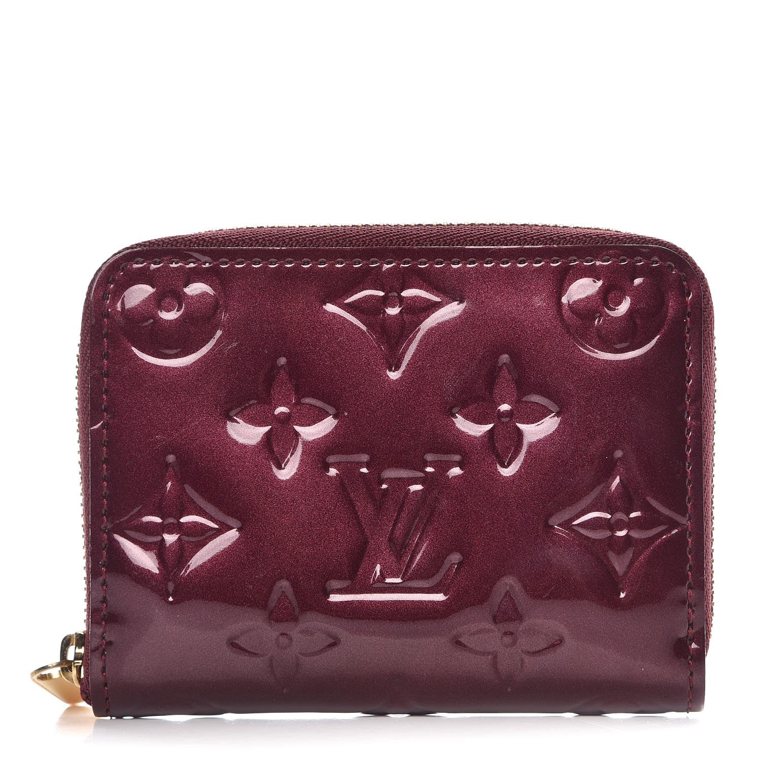 Louis Vuitton Vernis Zippy Coin Purse Rouge Fauviste 1 of 8