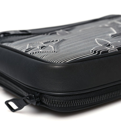 Louis Vuitton Calfskin Monogram 2054 Capsule Expandable Messenger Grey Black 7 of 8