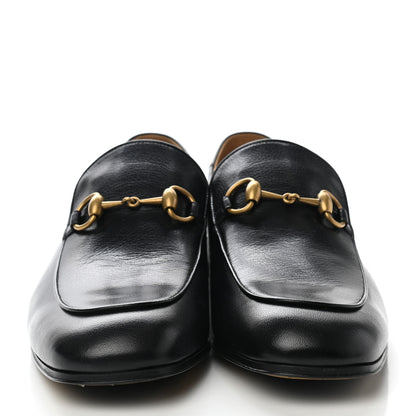 Gucci Goatskin Mens Horsebit Loafers 8 Black 2 of 10