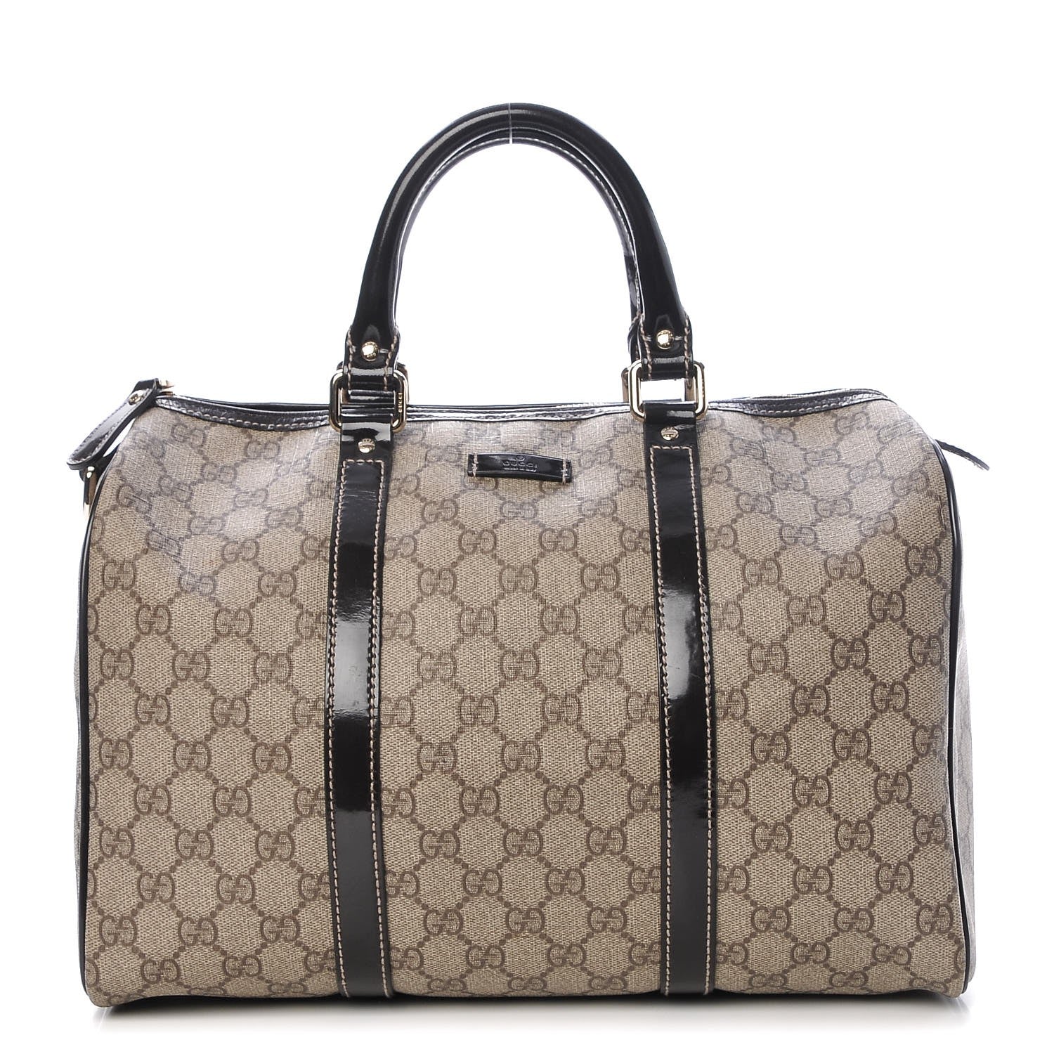 Gucci GG Plus Monogram Medium Joy Boston Dark Brown 1 of 7