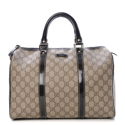 Gucci GG Plus Monogram Medium Joy Boston Dark Brown 1 of 7