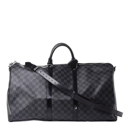 Louis Vuitton Damier Graphite Keepall Bandouliere 55 1 of 13