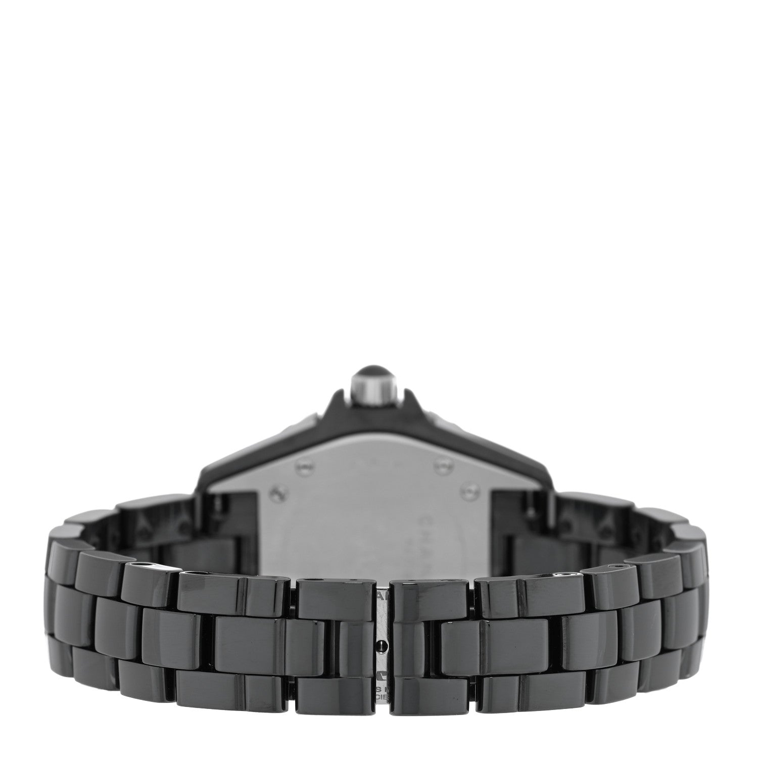 Chanel Stainless Steel Ceramic Ruby 33mm J12 Quartz Watch Black 3 of 5